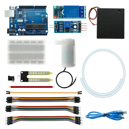 Kit para Riego Automatico con Placa UNO Compatible Arduino   EM0401