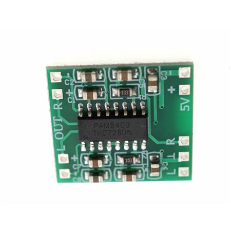 Módulo Amplificador PAM8403 Digital 2 canales 3W 5V Arduino   EM5-2643