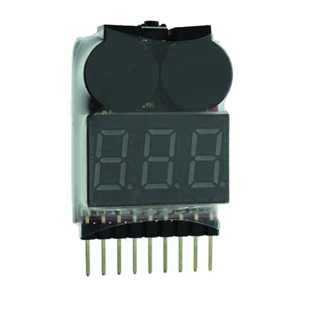 Módulo Medidor Voltaje Baterías Li 1s 8s con Alarma
