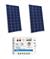 Kit Panel Solar Policristal 100W x2 + Regulador Epever 10A
