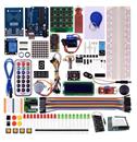 Kit para microcontrolador - Uno R3 Completo + Chasis Robot Rect 2WD   COMBO2711