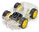 Kit para microcontrolador - Uno R3 Completo + Chasis Robot 4WD Motores   COMBO2712