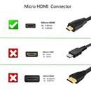 Cable Adaptador HDMI - Micro HDMI HD 1,5 metros   EM42D