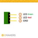 Modulo Sensor Led Rojo Verde EM0023